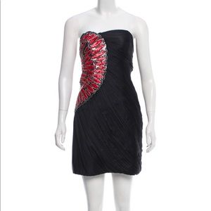 Strapless Silk Dress by Jay Ahr